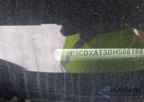 2013 Dodge Charger Police из США, поврежденный, VIN 2C3CDXAT3DH586198